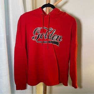 H&M red hoodie